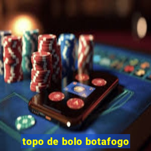 topo de bolo botafogo